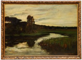 Early 20th Century Oil - Evening Mood