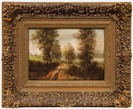 Early 20th Century Oil - A Country Track