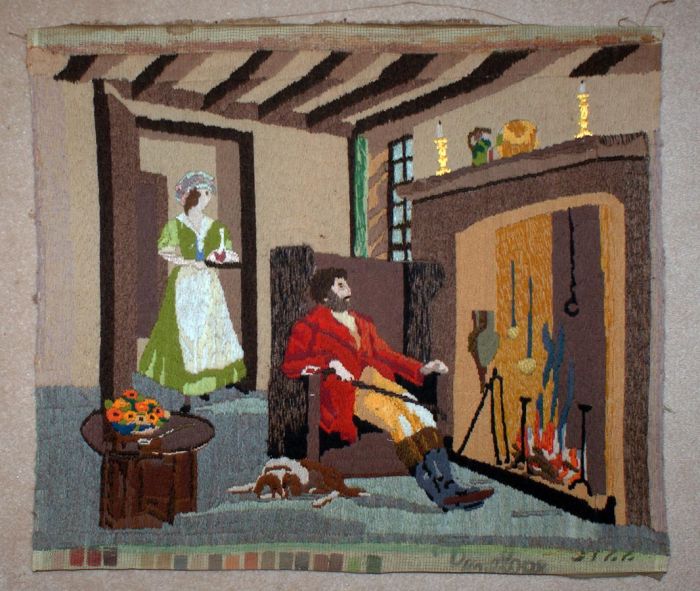 Superb Antique Tapestry