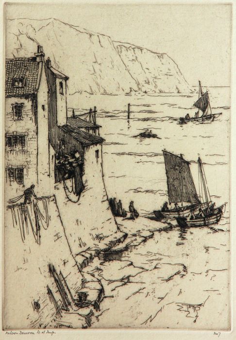 Nelson Dawson Sc et Imp - Etching No 7