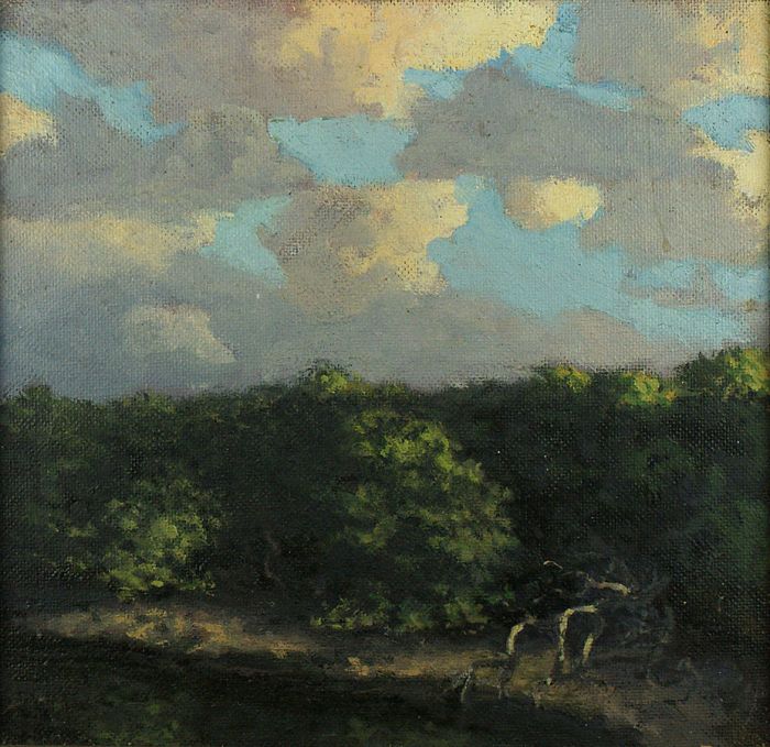 Percy Cecil Thurburn Afternoon Frenchman's Creek 1959 Oil on Canvas