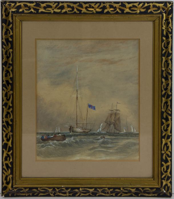 Late 19th Century Watercolour - British Waters