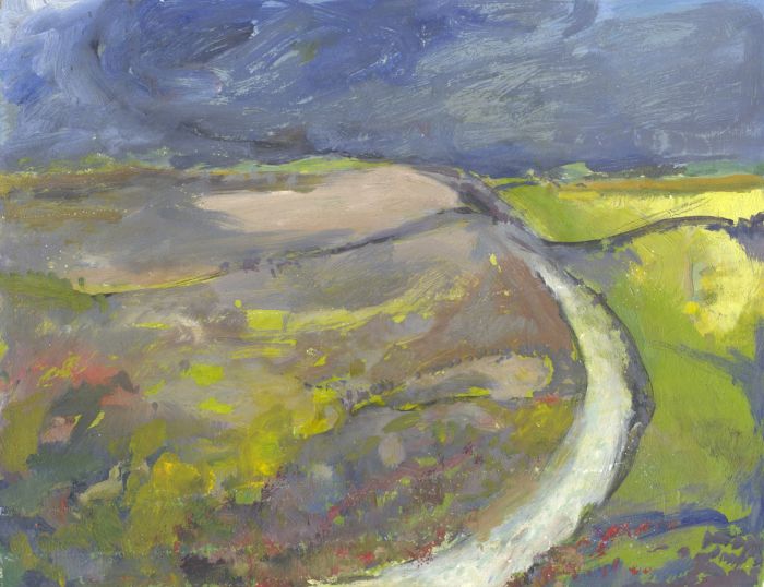 Gilbert Adams FRPS (1906-1996) - Mid 20th Century Oil, Rolling Hills