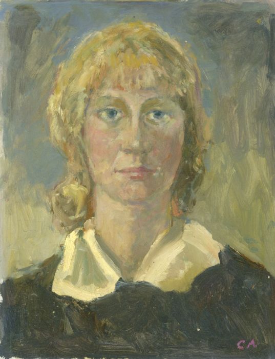 Gilbert Adams FRPS (1906-1996) - Mid 20th Century Oil, Portrait