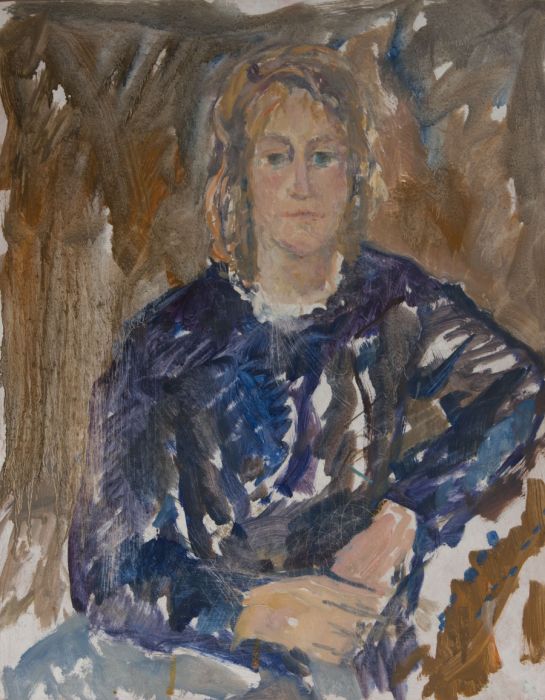 Gilbert Adams FRPS (1906-1996) - Mid 20th Century Oil, Portrait