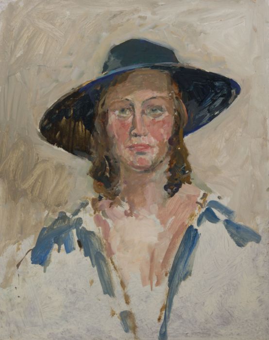 Gilbert Adams FRPS (1906-1996) - Mid 20th Century Oil, Portrait