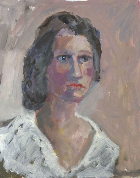 Gilbert Adams FRPS (1906-1996) - Mid 20th Century Oil, Portrait of a Woman