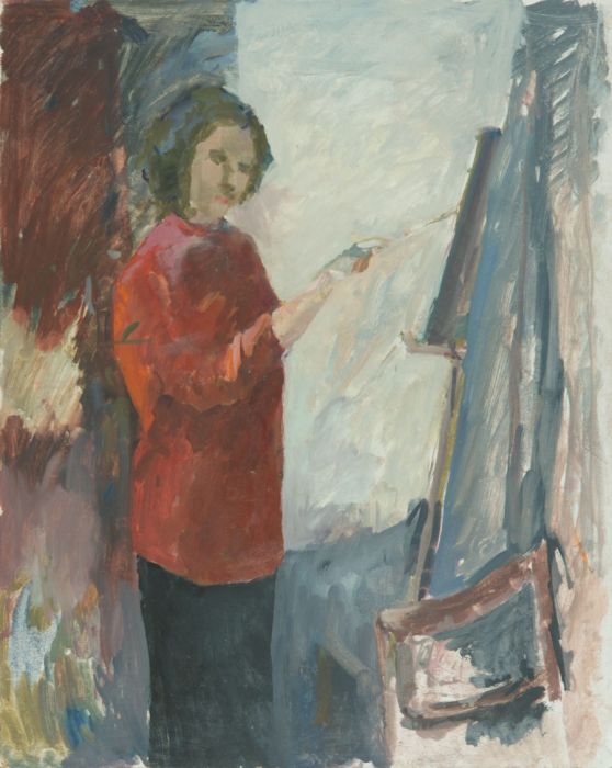Gilbert Adams FRPS (1906-1996) - Mid 20th Century Oil, Portrait of an Artist