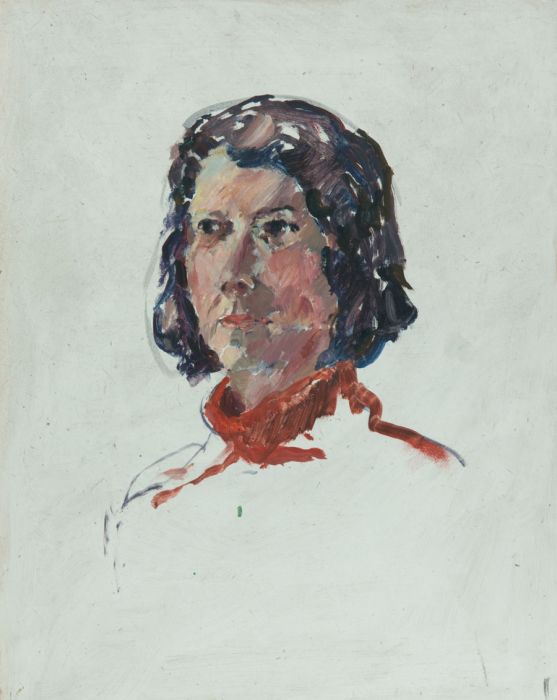 Gilbert Adams FRPS (1906-1996) - Mid 20th Century Oil, Portrait of a Woman