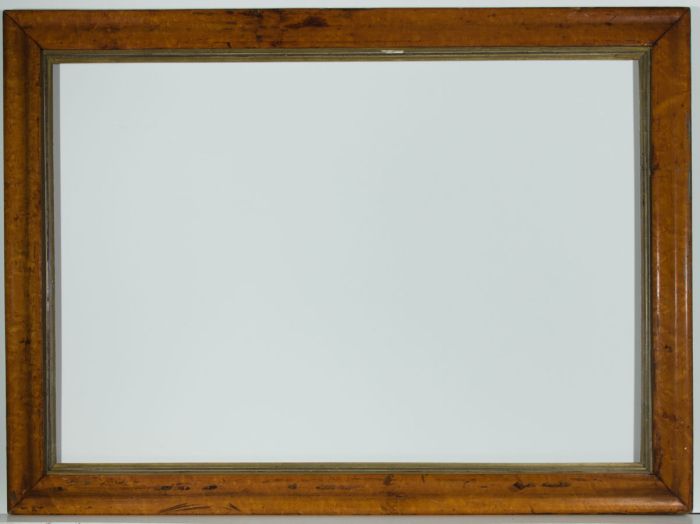 Large 19th Century Picture Frame - Maple Frame