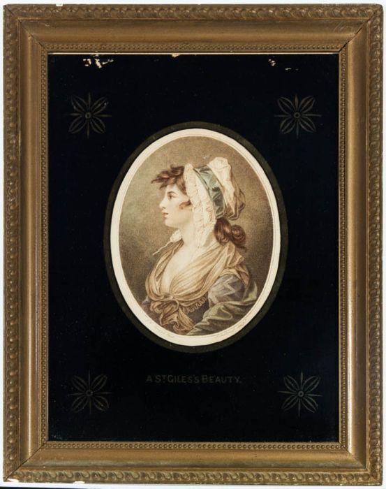 After Francesco Bartolozzi - 18th Century Stipple Engraving, A St Giles's Beauty