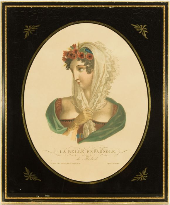 Bosselman - Set of Four Mid 19th Century French Antique Engravings