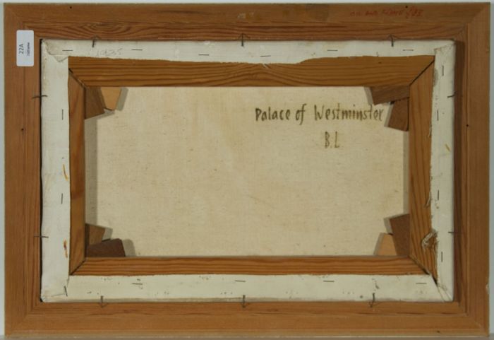 Brett London - Mid 20th Century Oil, Palace of Westminster
