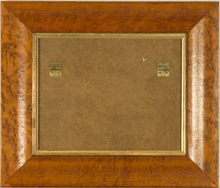 Late 20th Century - Maple Laminate Picture Frame with Gilt Lining