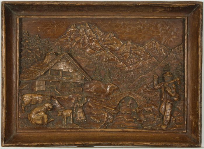 Black Forest Type Plaque