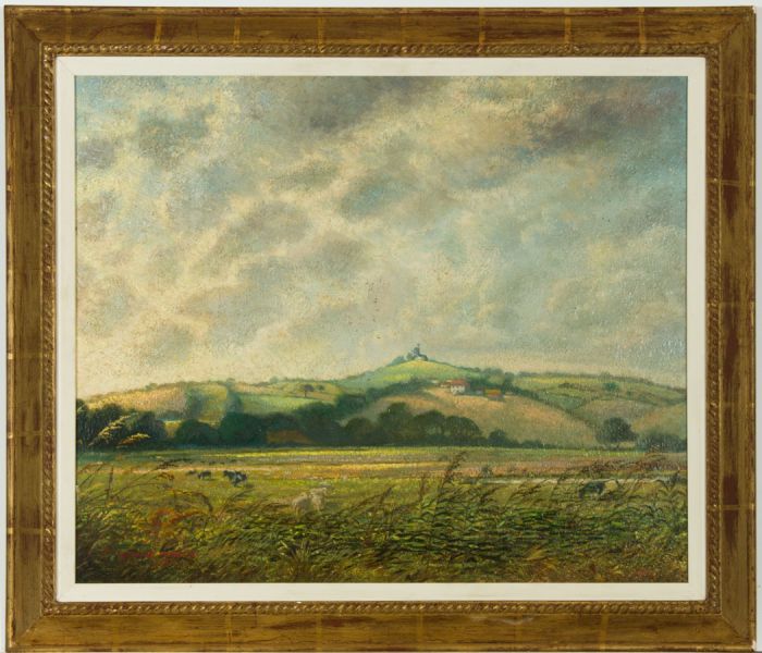 Arthur Spencer Roberts (1920-1997) - 1971 Oil, Rolling Landscape