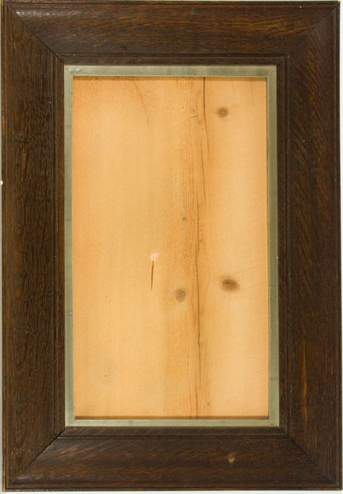 Pair of Mid 20th Century Dark Oak Frames