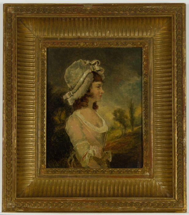 Fine British School Early 19th Century Oil - Portrait of a Woman