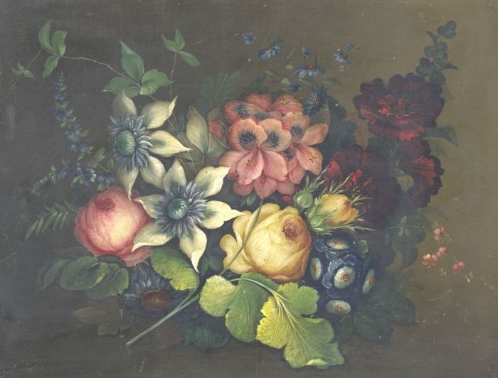 Late 19th Century Oil - Floral Still Life