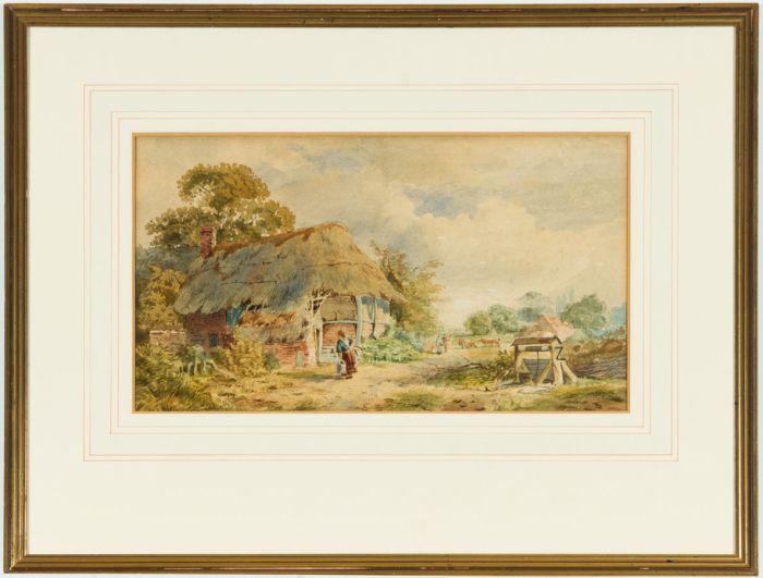 Norwich School Early 19th Century Watercolour - From the Well