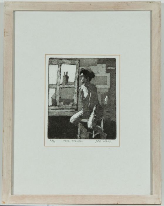Eric Ward - Limited Edition Contemporary Etching, Nude Figure