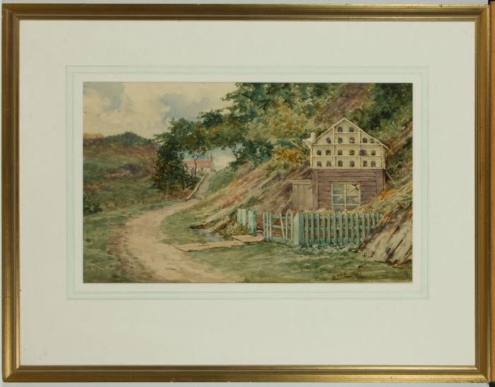 Peter Macgregor Wilson RSW (1856-1928) - Signed Watercolour, The Dovecote