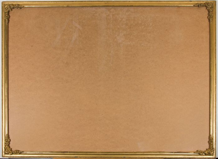 Large Mid 20th Century Decorative Gilt Frame