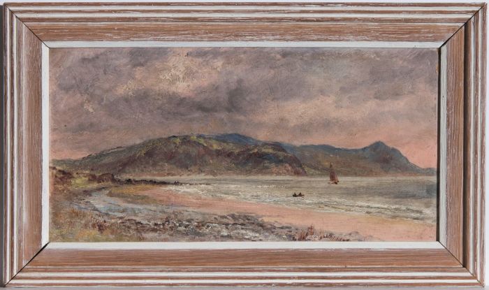 Late 19th Century Oil - Coastal View