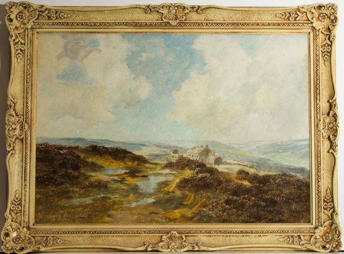 Lewis Creighton (1918-1996) - Charming Mid 20C Oil, Swaledale Yorkshire