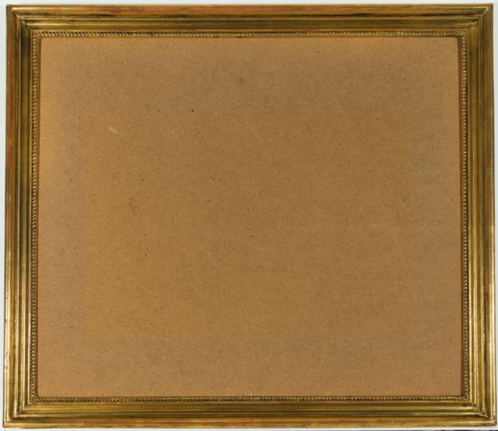 Mid 20th Century Gilt Picture Frame with Beaded Detail