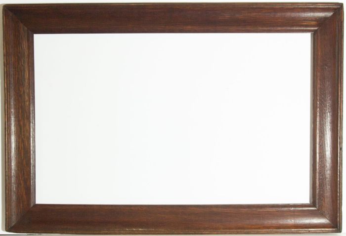 Early 20th Century Ogee Oak Picture Frame
