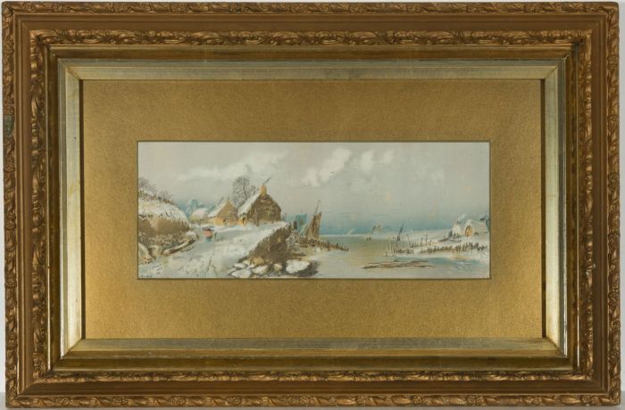 Mid 20th Century Ornate Gilt Picture Frame