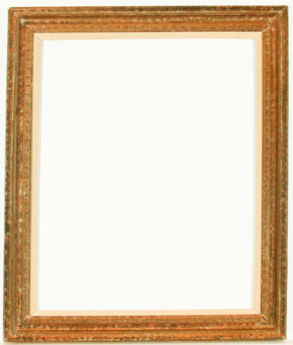 Large Contemporary - Ornate Gilt Picture Frame with Linen Slip