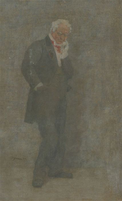 Dignam - Signed 1897 Oil, Portrait of a Gentleman