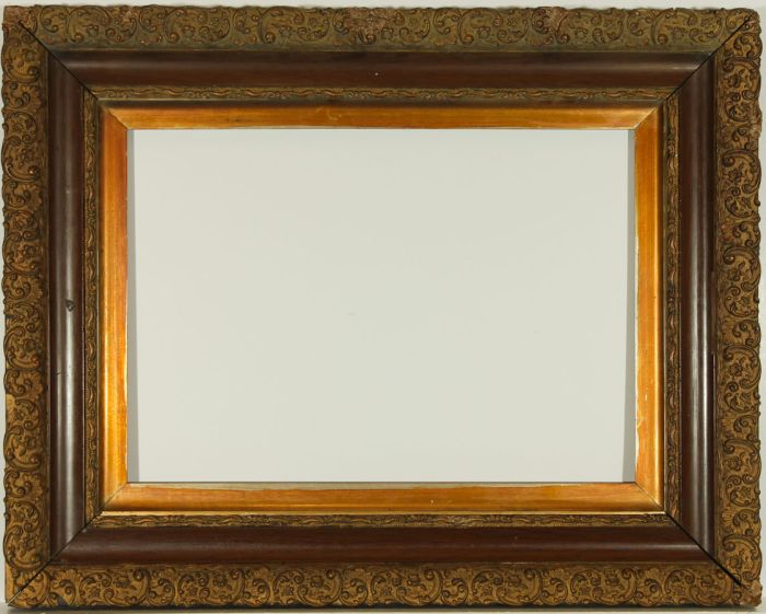 20th Century Picture Frame - Ornamental Gilt Frame with Floral Detail