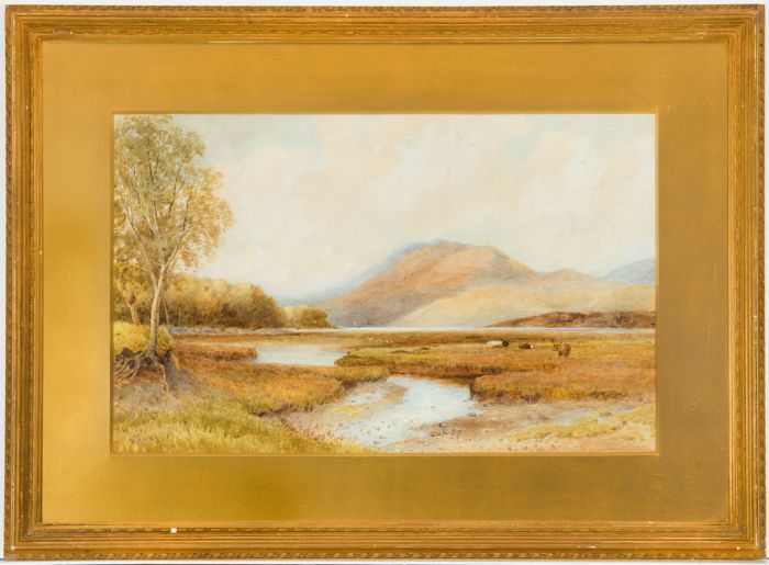 Walter William May (1831-1896) - Signed Watercolour, Highland Landscape