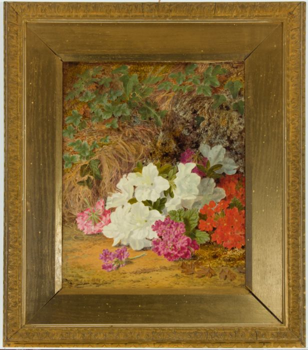 Thomas Worsey (1829-1875) - 1875 Signed Oil, Still Life with Flowers