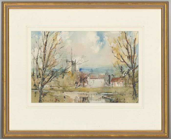 Arthur E. Pitt (1900-1987) - Bristol Savages 1979 India Ink, Sturminster Newton