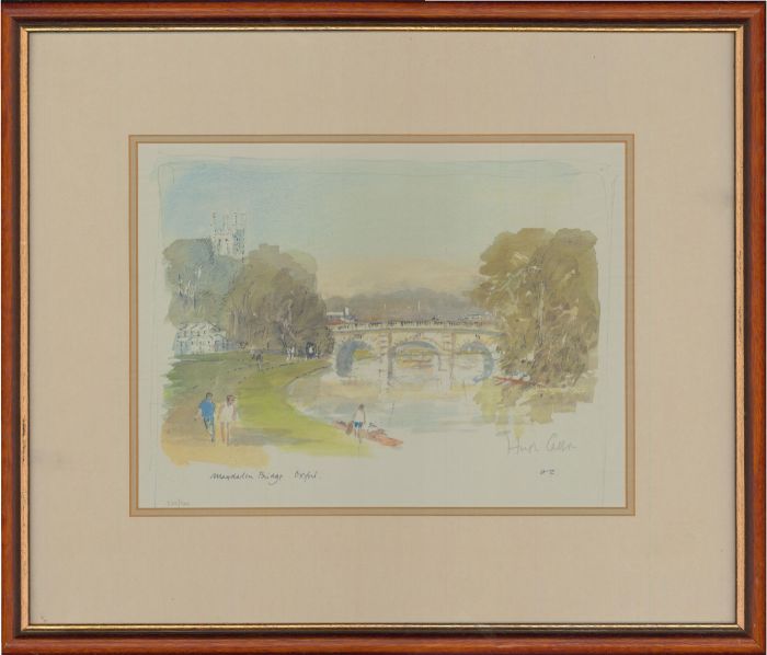 Sir Hugh Casson (1910-1999) - Contemporary Digital Print, Magdalen Bridge Oxford