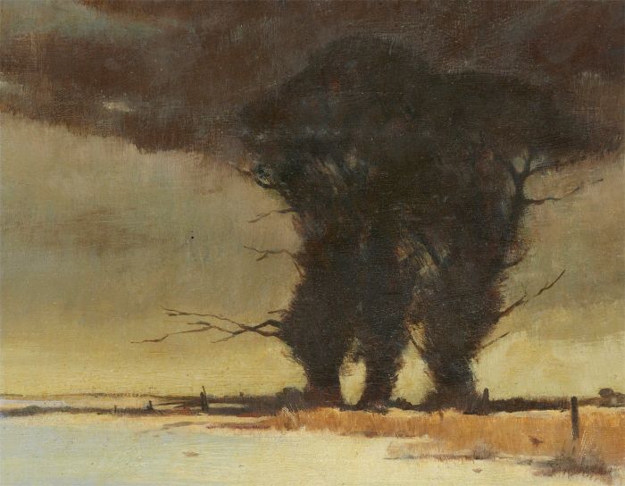 William Eyre (1891-1979) - Signed Oil, The Countryside in Winter