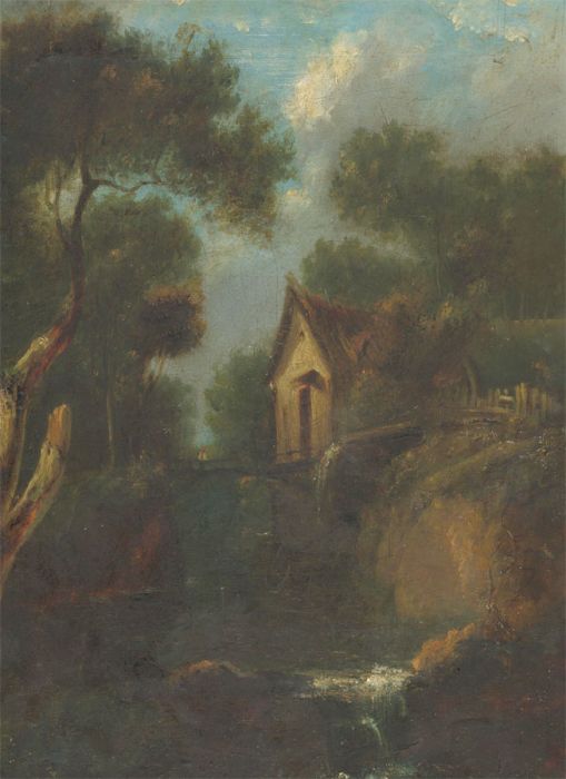 Late 19th Century Oil - The Rural Cottage