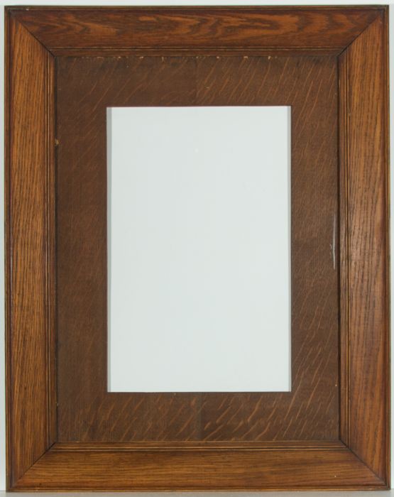 20th Century Picture Frame - Classic Oak Frame with Wooden Slip