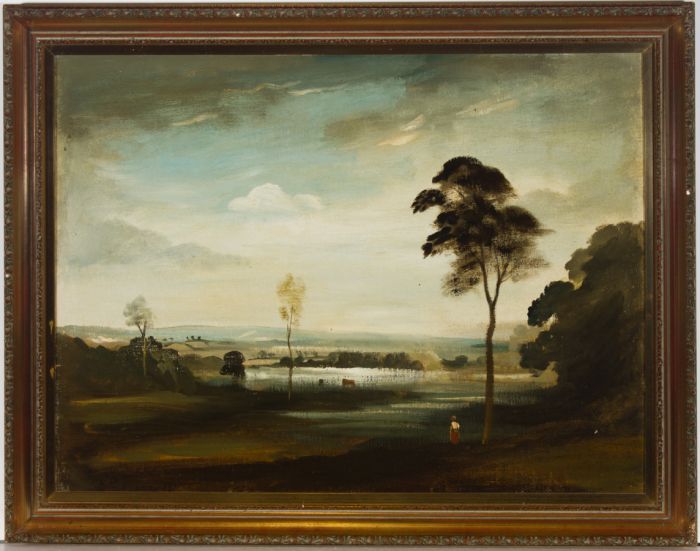 Philip Hugh Padwick (1876-1958) - Framed 20th Century Oil, Sombre Landscape