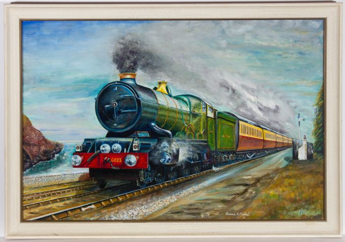 Bernard Preston - 20th Century Oil, King Edward II Train