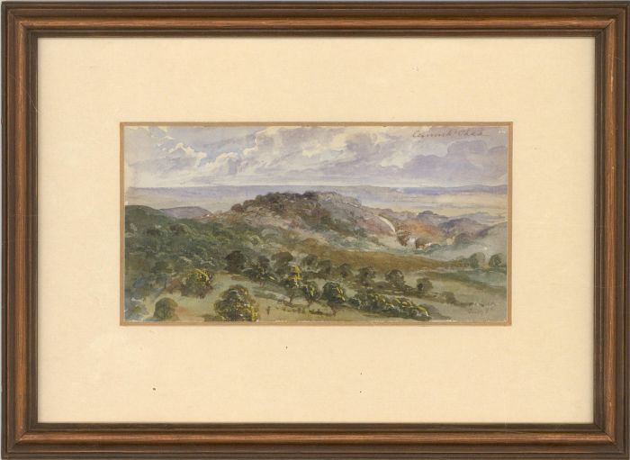 Glen Southwell - Framed 1886 Watercolour, Cannock Chase