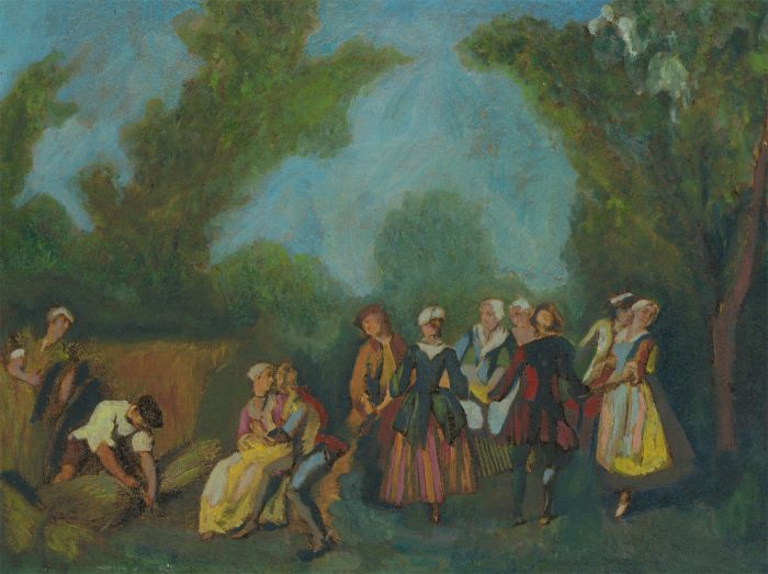 After Nicholas Lancret - 20th Century Digital Print, Summer Dance