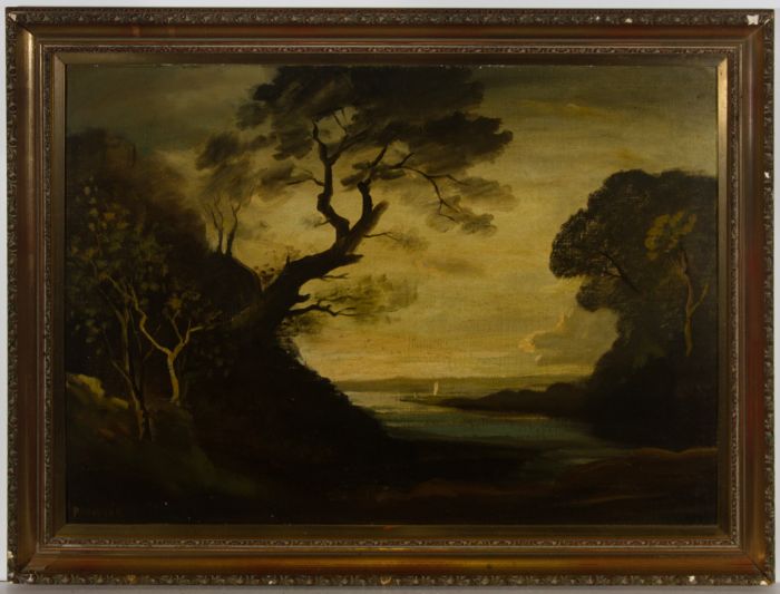 Philip Hugh Padwick (1876-1958) - Early 20th Century Oil, Rural Coastal Scene