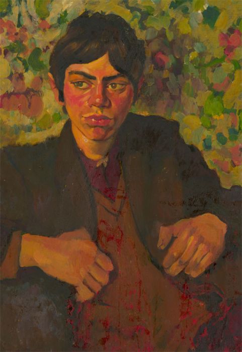John Cherrington (1931-2015) - 20th Century Oil, Portrait of a Young Man