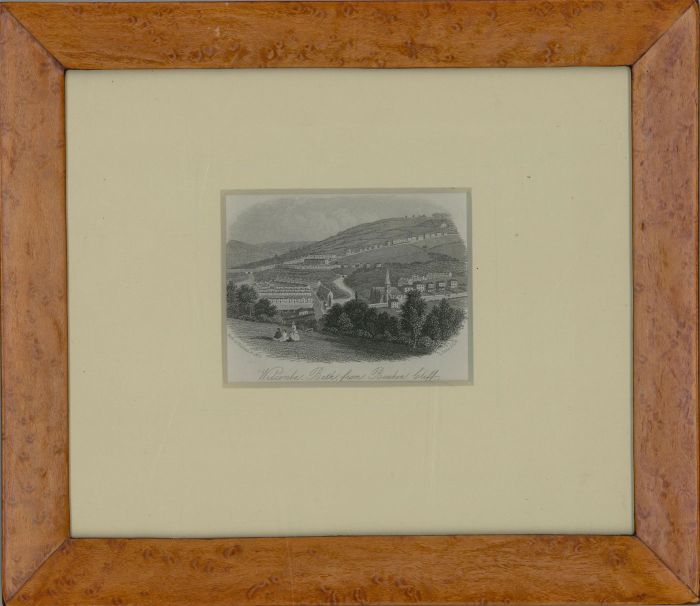 Early 20th Century Picture Frame - Bird's Eye Maple Frame