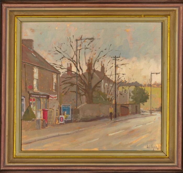 Ian Cryer PPROI (b.1959) - Signed & Framed Contemporary Oil, The Post Office